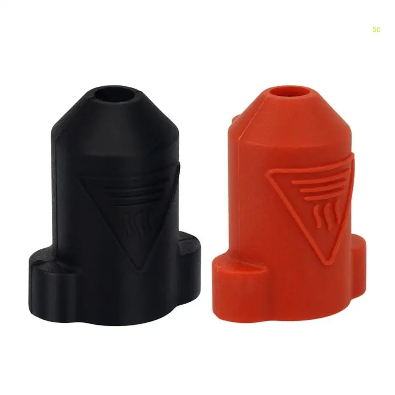 Kaus Silikon untuk K1Max Penutup Blok Pemanas Keramik Casing Hotend Printer 3D Dropship