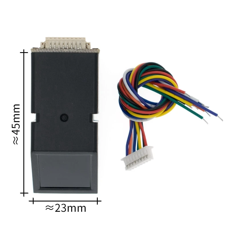 AS608 Fingerprint Reader Sensor Module Optical Fingerprint Fingerprint Module For Arduino Locks Serial Communication Interface