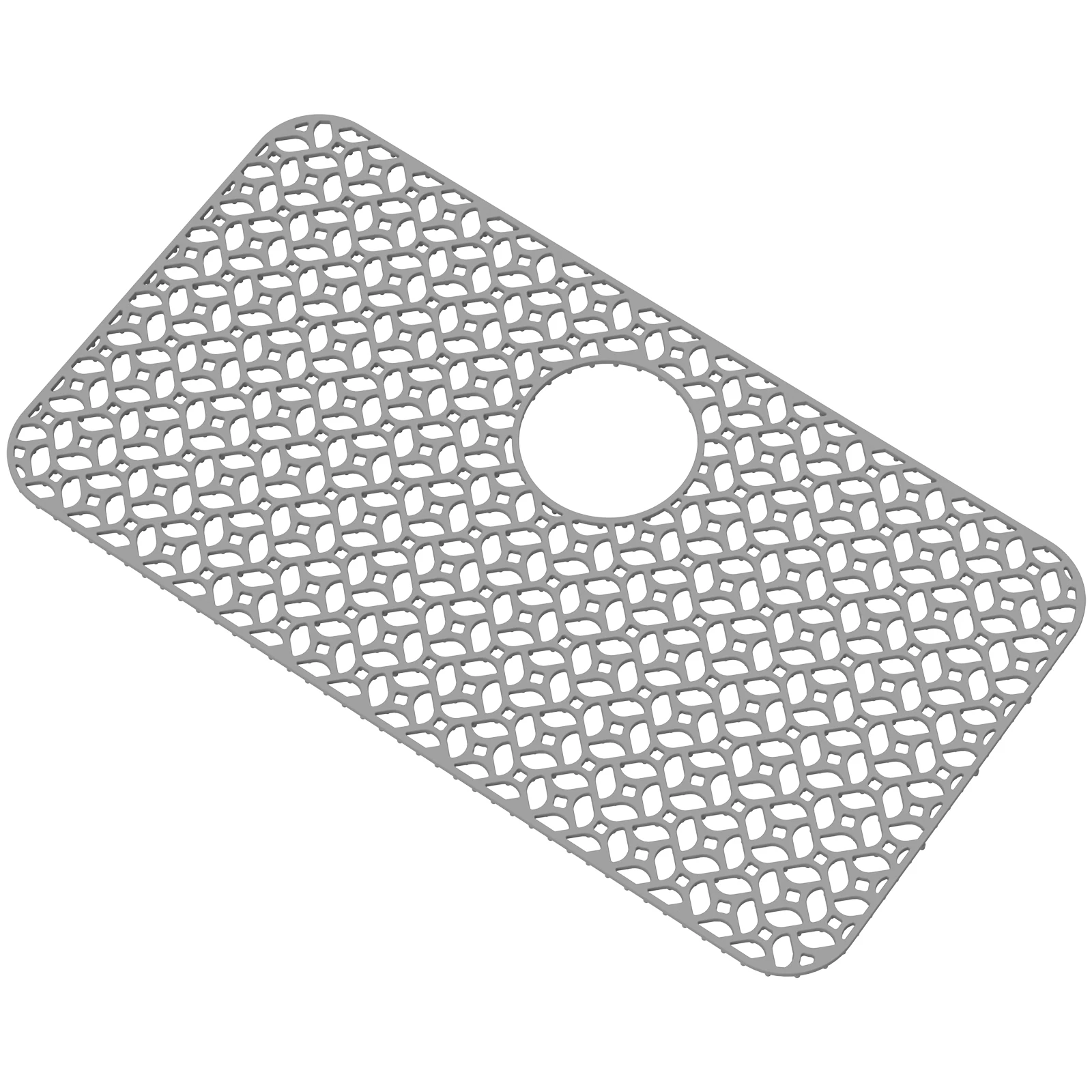 

Kitchen Sink Silicone Splash Pad Protector Drainage Waterstop Bathroom Countertop Protector Quick Dry Tray Kitchen Accessories