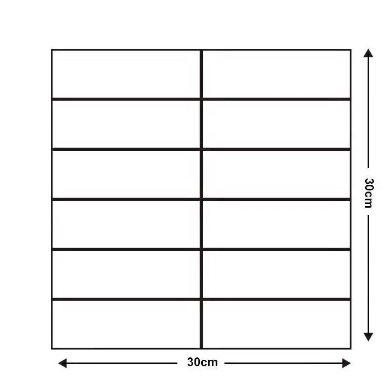 Self Adhesive Tile Wall Sticker Home Decor 3D PVC Sticker Covers For Kitchen Cupboard Bathroom Wallpaper Waterproof Wallpaper