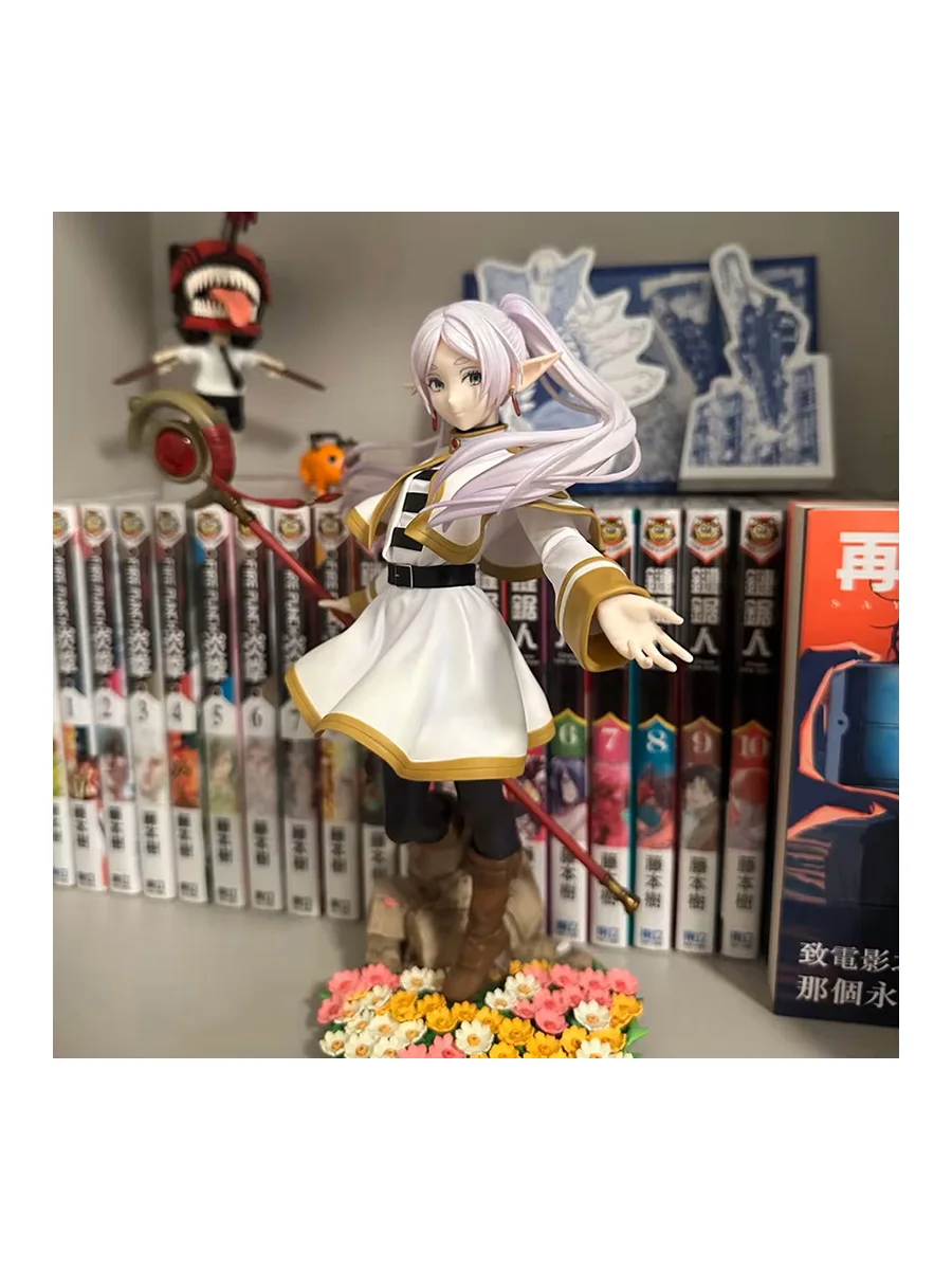 Heiß begehrte 23cm Frieren: Beyond Journey's End Anime-Figur Limitierte Frieren Actionfigur Luminasta Frieren Figurine Sammlerstück Modell Spielzeug