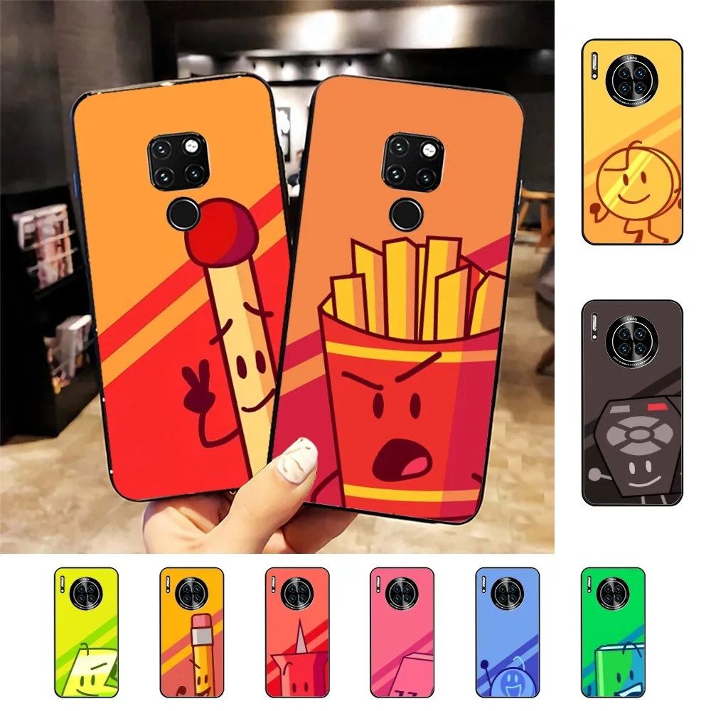 Bfdi Battle For Dream Island Phone Case For Huawei Mate 10 20 30 40 50 Lite Pro Nova 3 3i 5 6 SE 7 Pro 7SE