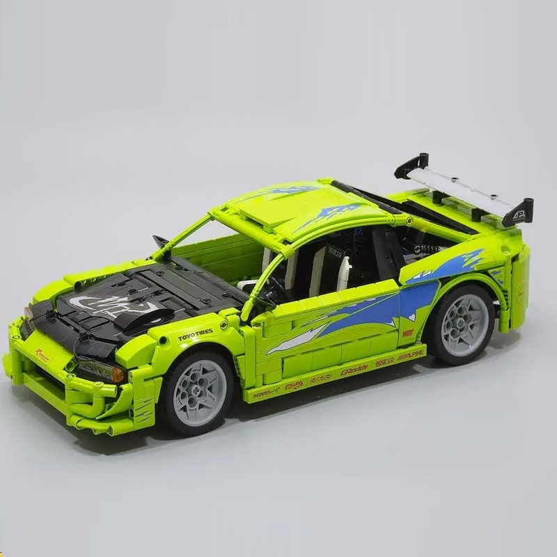 Movie Car Series Moc Building Bricks (1:12) DK's 350Z/ Supra MK4 / Lancer Evolution/ Eclipse Fast Technology Blocks DIY Assembly