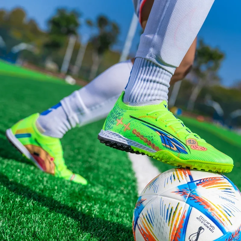 

Мужские футбольные бутсы TF/AG Society Бутсы унисекс Футбольные бутсы Сверхлегкие тренировочные футбольные бутсы унисекс Высокое качество Теннис