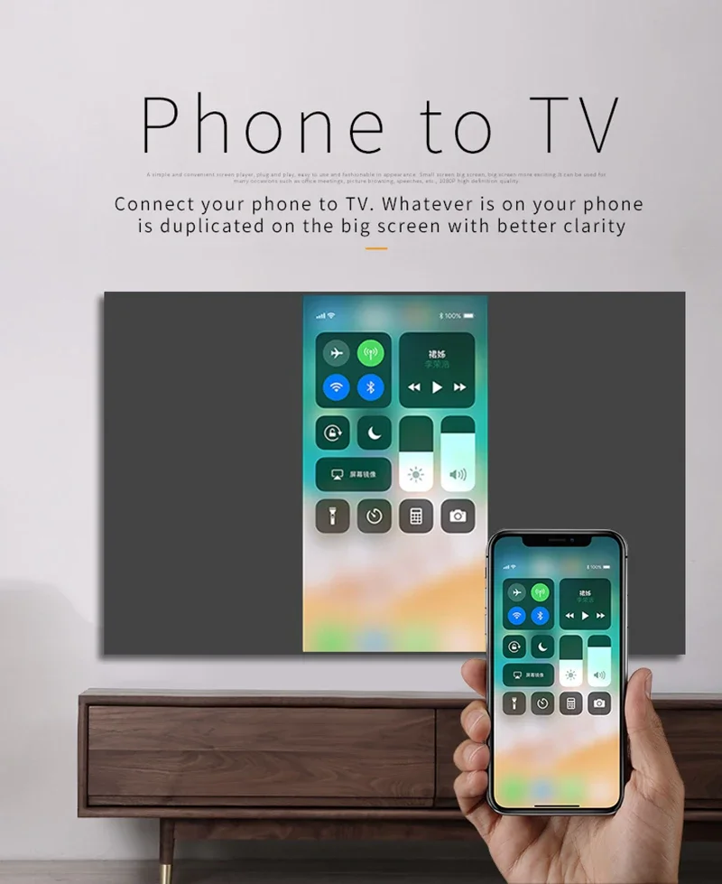 كابل محول 3 in1 Micro USB من النوع C إلى HDMI لهاتف IPhone X 6 7 8 IPad Samsung S8 S9 IOS Android Phone إلى TV HDTV