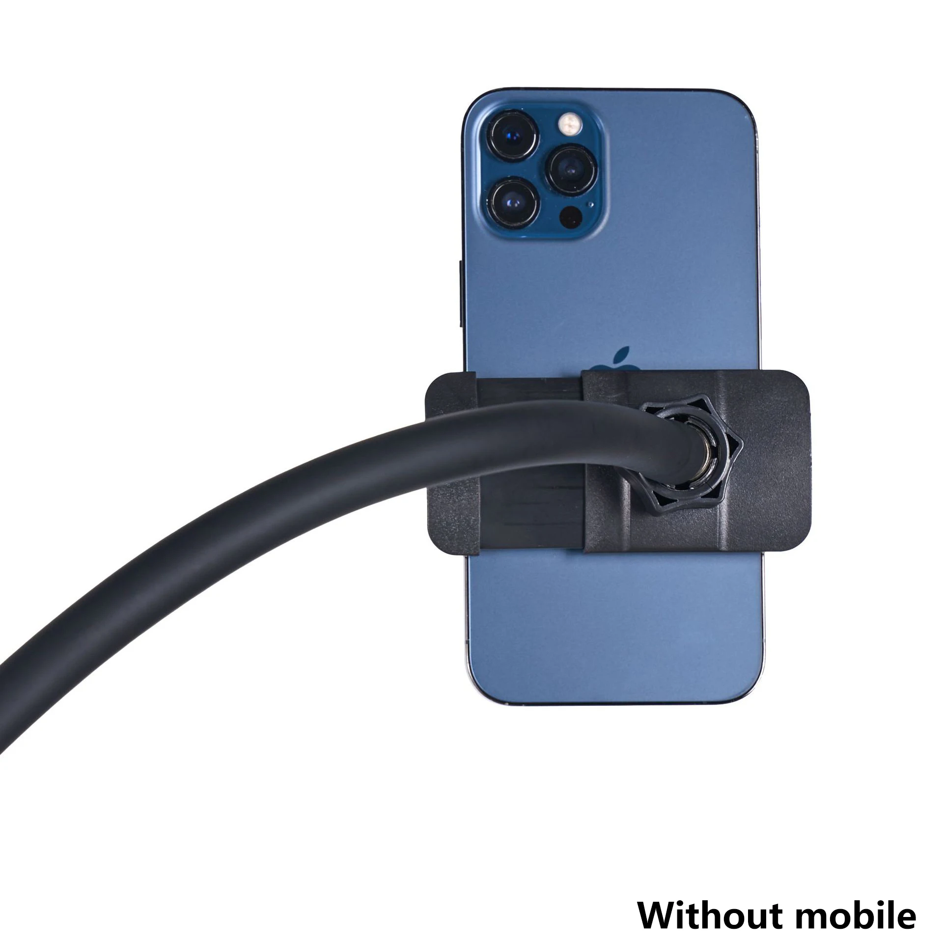 Flexible Arm Monopod Rod Sofa Lazy Stands Holder with Ball Head Clip Holder for Mobile Phones Tablets PC view 2
