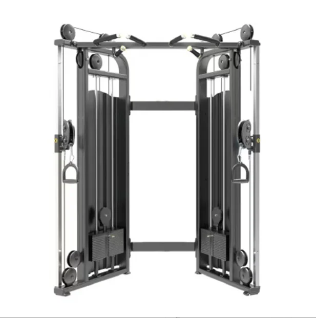 Adjustable Steel Pulley Gym With Smith Cable Cross Chest Exercise Arms Strength Training Equipment