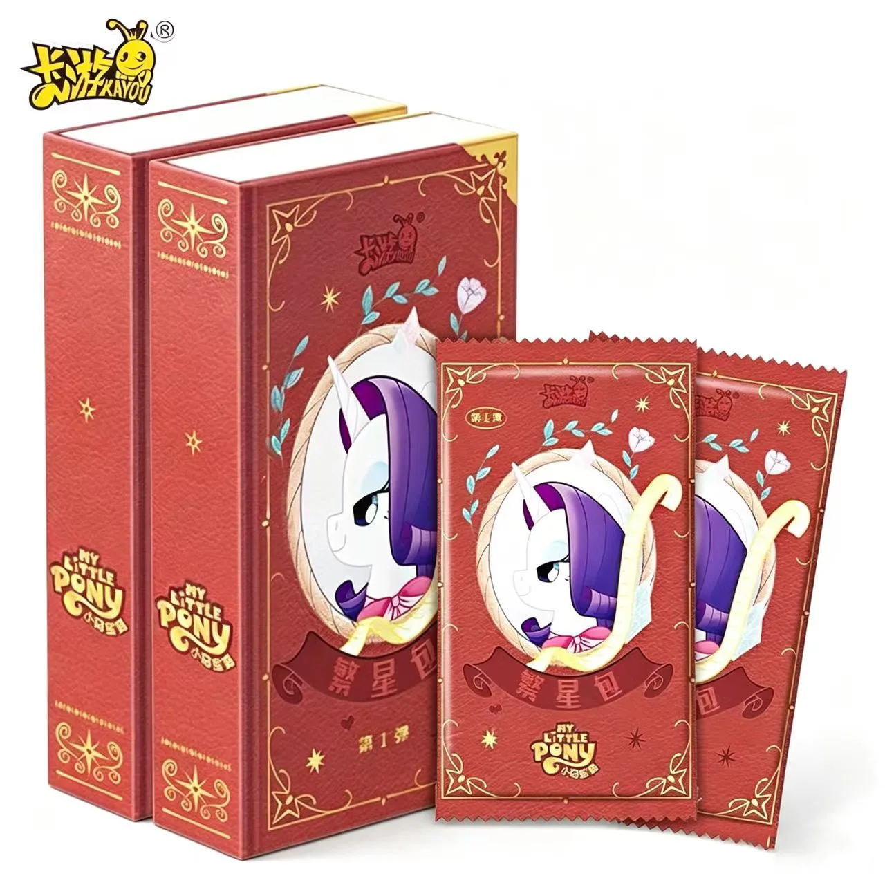 New KAYOU My Little Pony Cards Friendship Eternal Star Pack Wave Series 1 2 3 Collection Trading Card Twilight Sparkle Kids Gift