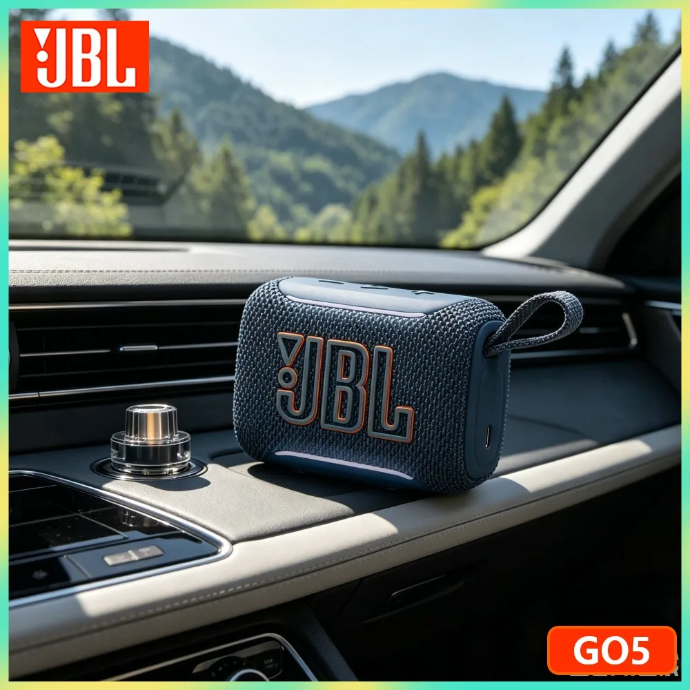 JBL Go5 Wireless Bluetooth Speaker Ultra-Pocket Size Big Bass AirTouch Stereo Pairing Auracast Outdoor Travel Speaker