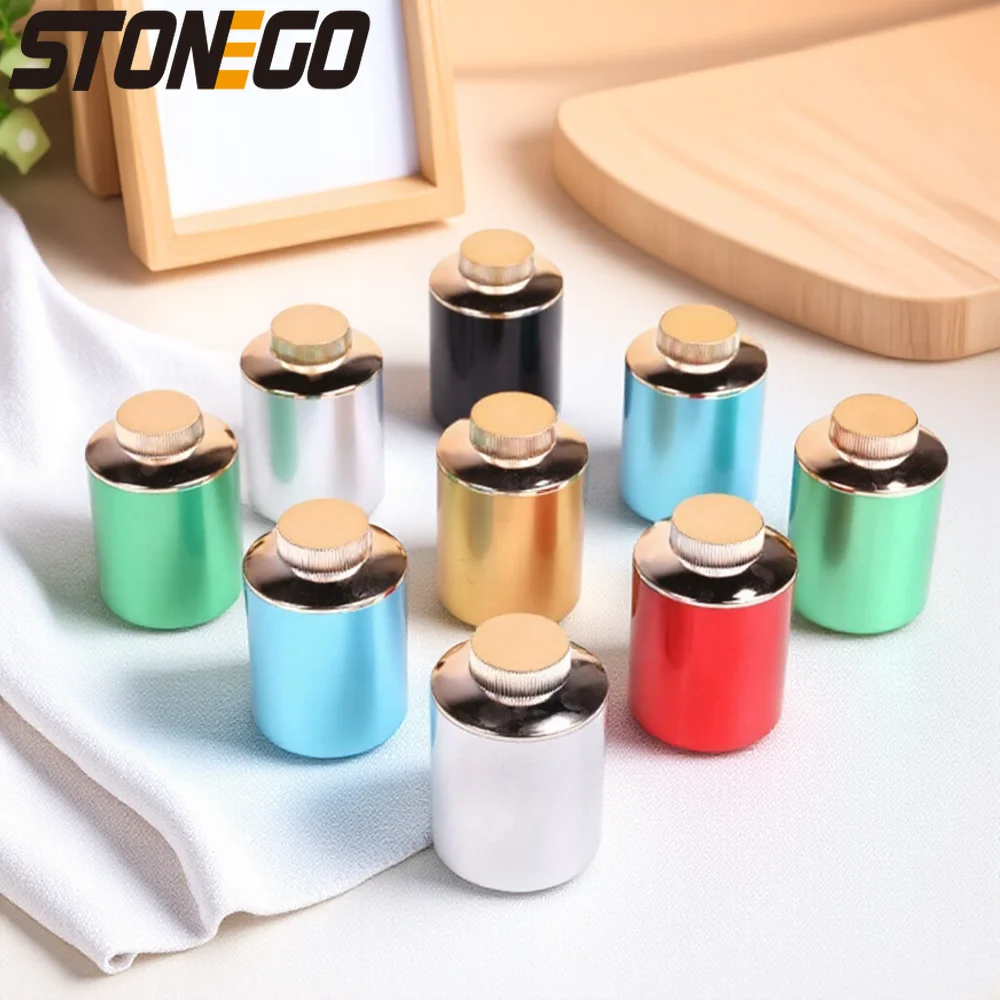 Tarro hermético para almacenamiento de hierbas, té de tabaco, contenedor de aluminio a prueba de olores, suministros de organización del hogar