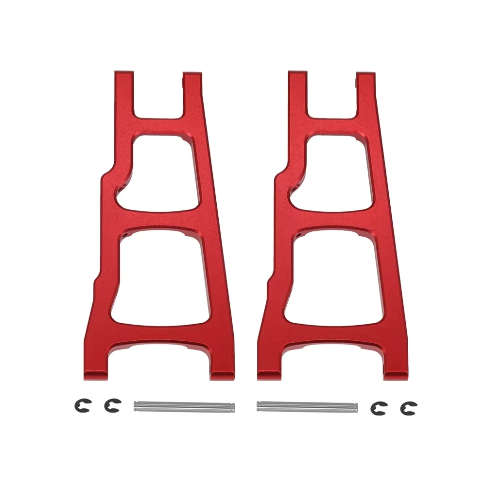 Bracciones de suspensión inferiores delanteros y brazos de suspensión inferiores traseros para RC 1/10 Traxxas Slash 4x4 Rustler Stampede XO-1 # 3655X Piezas