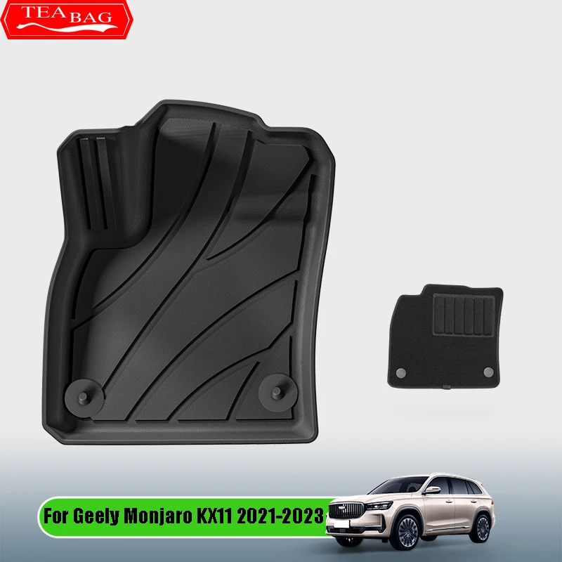 for-geely-monjaro-kx11-2021-2022-2023-car-styling-floor-mats-special-tpe-material-waterproof-trunk-mat-auto-interior-accessories
