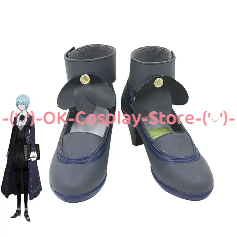 

Angela Cosplay Shoes Game Library Of Ruina Cosplay Prop PU Leather Shoes Halloween Party Boots Custom Made