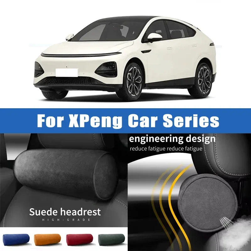 Top Quality Car Headrest Neck Support Seat Soft Neck Pillow Breathable For XPeng P5 P7 P7+ G3 G6 G9 X9 MONA M03