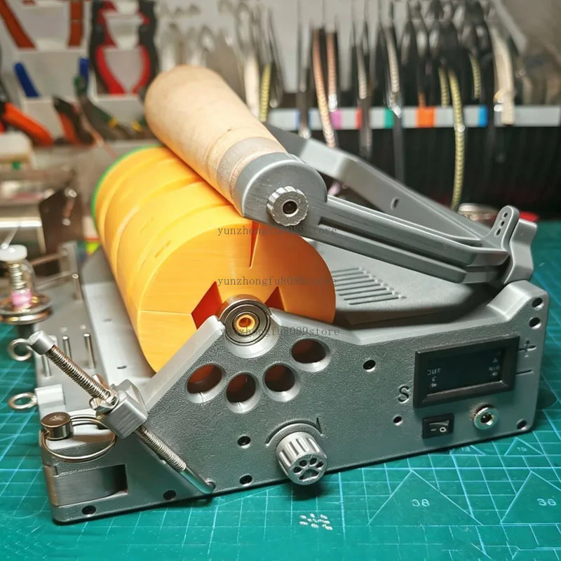 Mini Desktop Electric Yarn Winder with Timer And Overheat Protection Foldable Design for Ply Twisting & Bobbin Winding