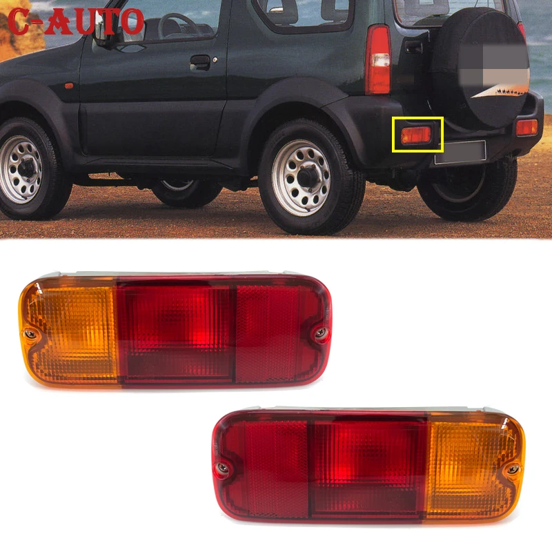 

Left Right Car Rear Bumper Fog Ligt Fog Lamp Turn Signal Indicator Brake Stop Lamp Parking Light For SUZUKI Jimny 2006 2007-2016