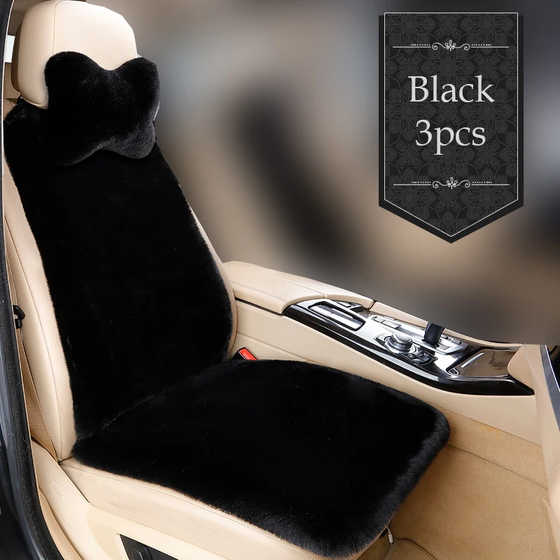 Fundas protectoras de asiento completo de coche, accesorios de felpa Artificial, parte Interior cálida Universal para Alfa Romeo, Giulia, Stelvio