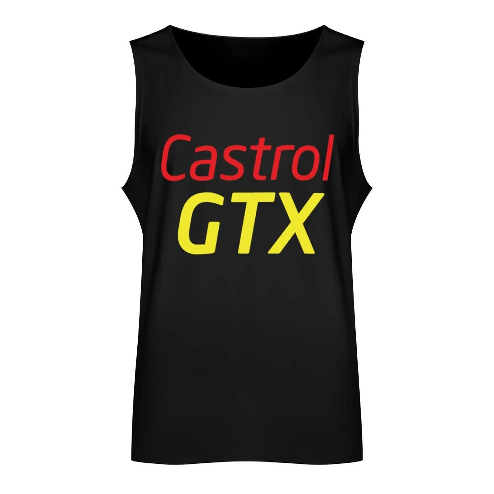 Alan Partridge Castrol GTX Funeral Tank Top singlet for men Men's summer clothes Man summer clothes