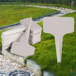100PCS Garden Labels Plant Waterproof Classification Sorting Sign Tag Ticket Plastic Writing Plate Board Plug In Card Colorful