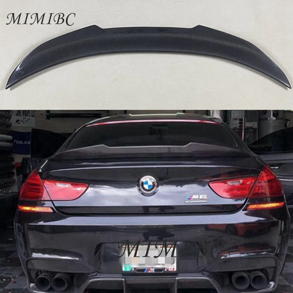 

FOR BMW 6 Series F06 4Door Cran Coupe M6&F13 2Door Coupe PSM Style Carbon fiber Rear Spoiler Trunk wing 2011-2023Forged carbon