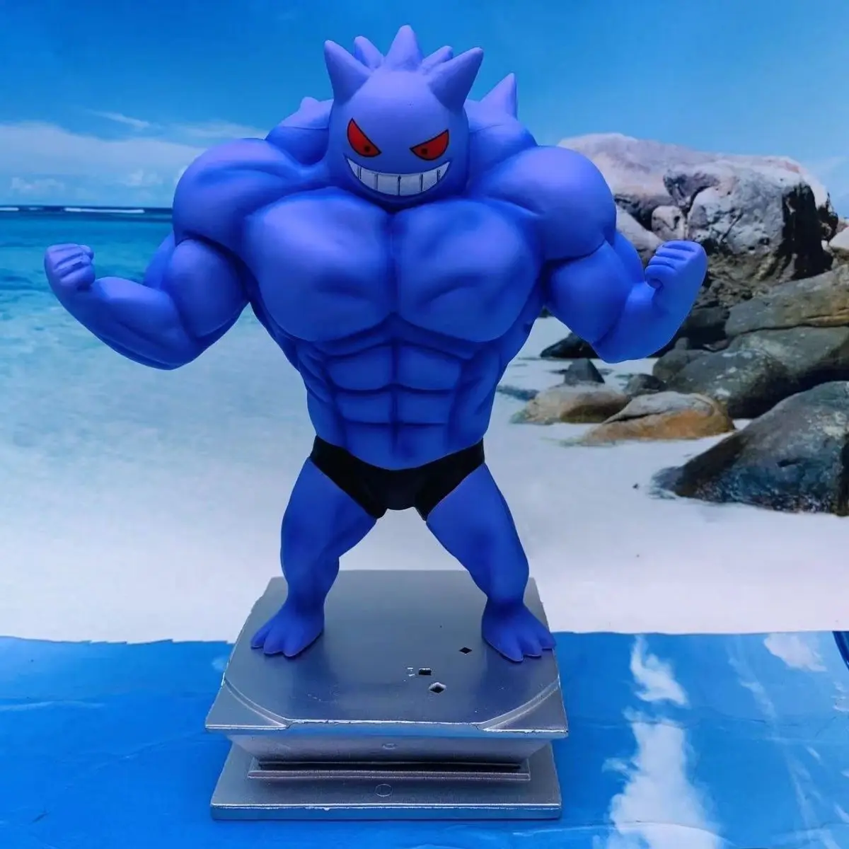 muscular-pokemon-figure-set-buff-gengar-diglett-magikarp-snorlax-hyper-realistic-gk-statue-adult-collectible-desktop-decor-gift