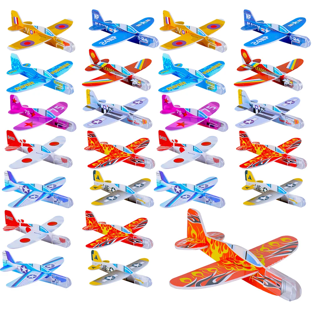 30 Pcs Small Toys Plane Airplane Kids Aircraft Glider Planes Airplanes for Child