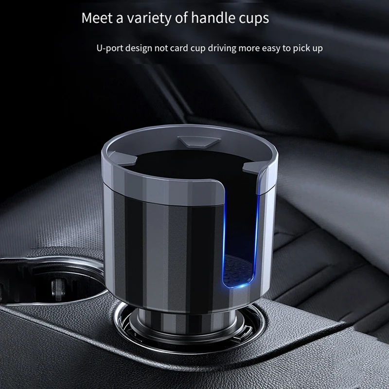 Expansor de portavasos mejorado con opción de compensación para coche, 1 pieza