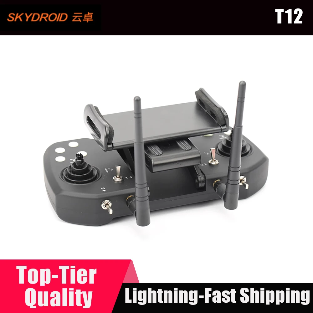 Skydroid T12 2.4GHz 12CH Remote Control With R12 Receiver/Mini Camera/20km Digital Map Transmission For Plant Protection Machine