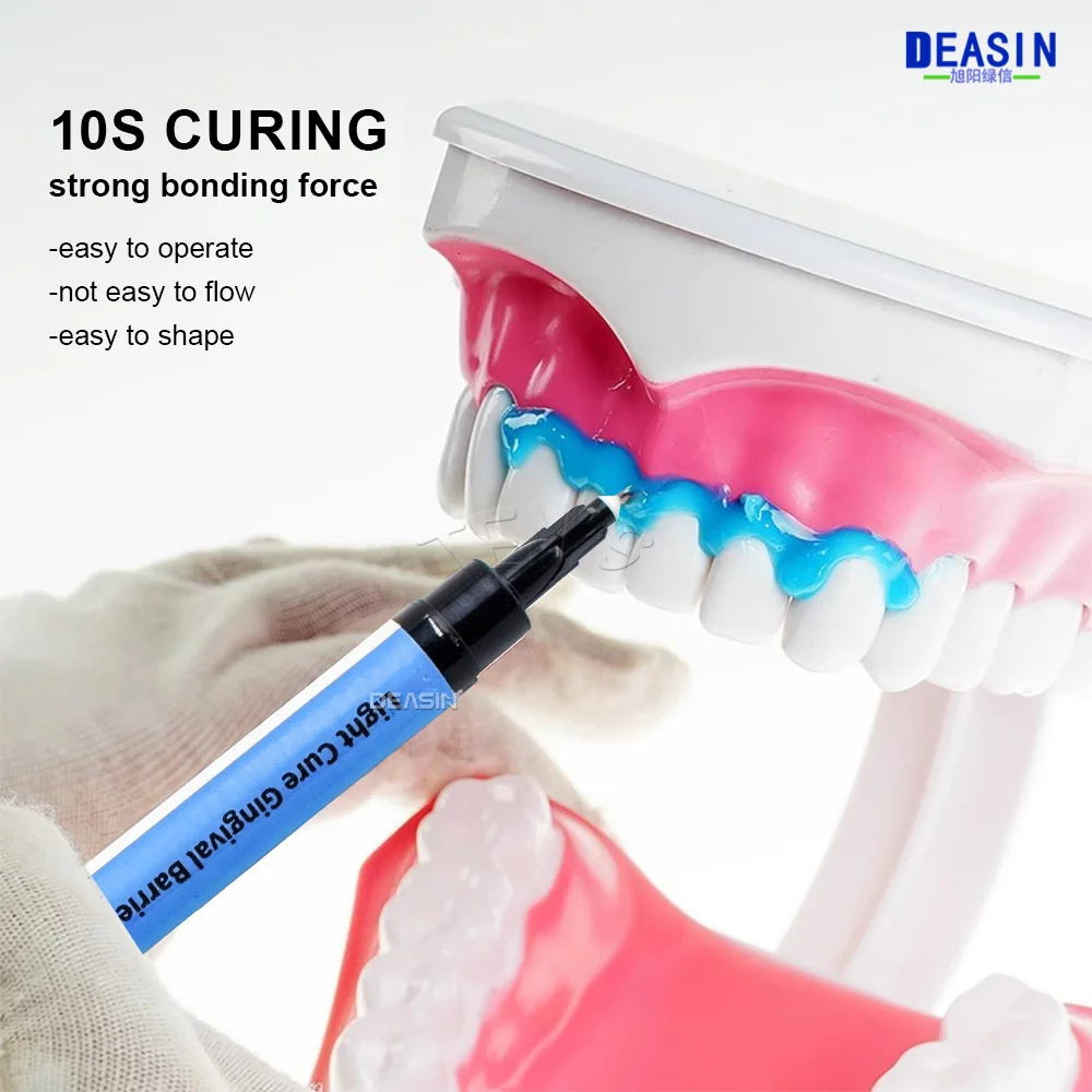 3ML Dental Composite Licht Härtende Zahnfleisch Barriere/Dental Gum Dam Zahnfleisch Schutz Gel Professionelle Schutzmittel