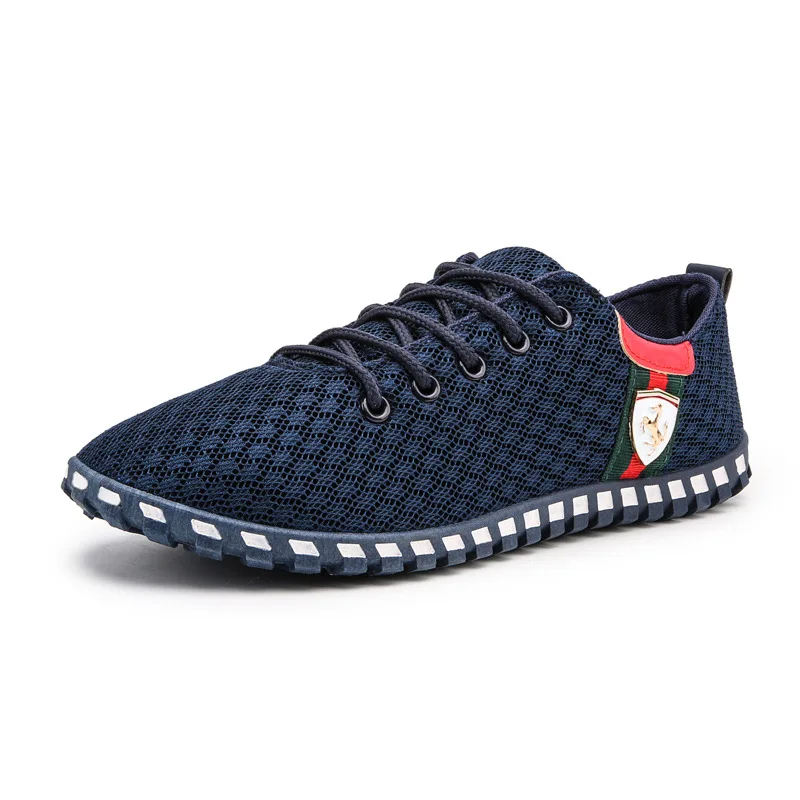 Zomer Mannen Ademende Schoenen Mannen Casual Schoenen Plus Size Deodorant Sneakers Mesh Schoenen Zachte Zolen Mannen 'S Schoenen M731