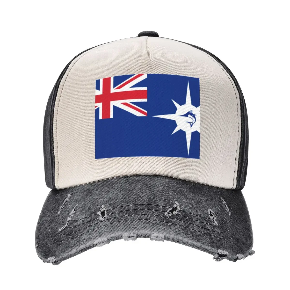 

North Queensland State Flag Baseball Cap Rugby fun hats Vintage birthday For Men Women's