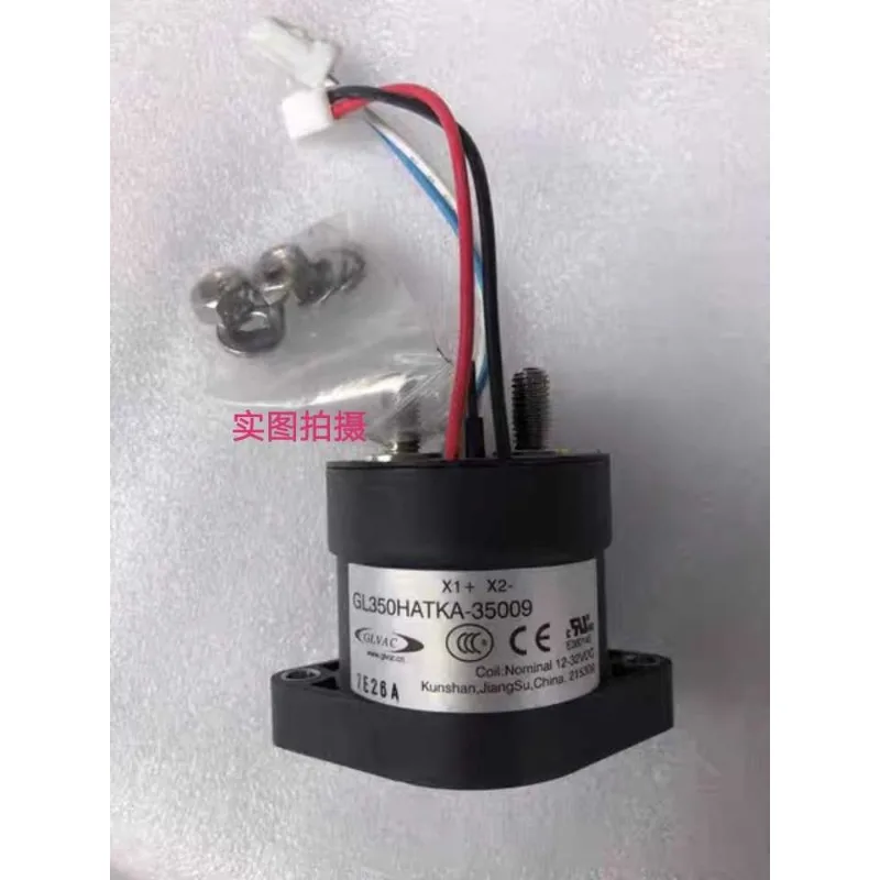 Guoli GLVAC HVDC contactor 750V350A with touchpoint 12/24V DC electromagnetic relay
