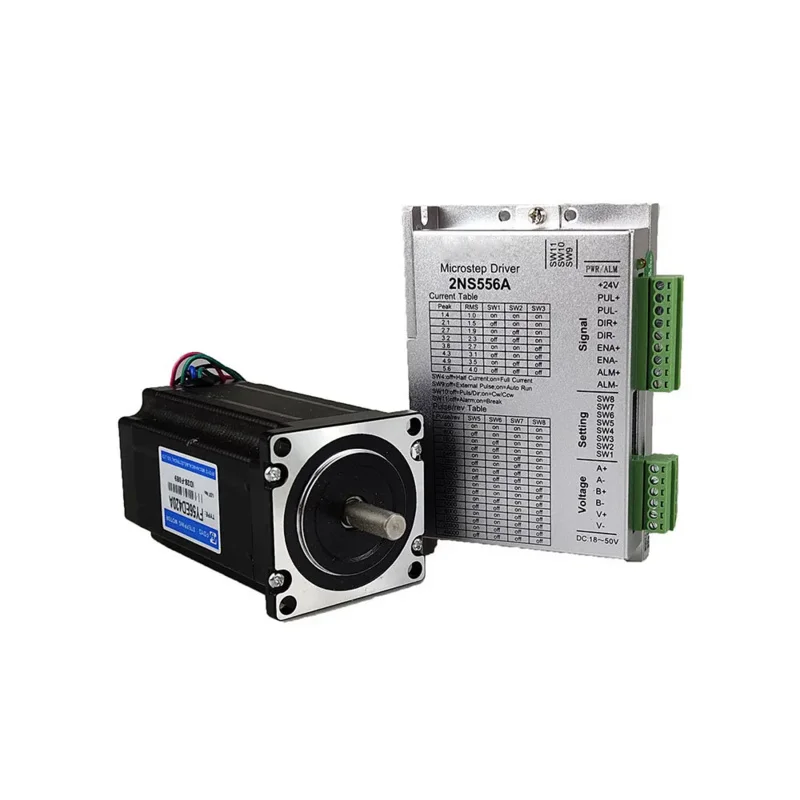 Mach3 USB Motion Control System 4-Axis Motion Setting Emergency Stop Electronic Handwheel 556 Stepper Driver Nema23/57 3Nm Motor