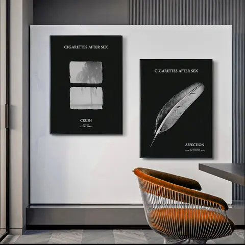 8 best sales काली दीवार कला - №8