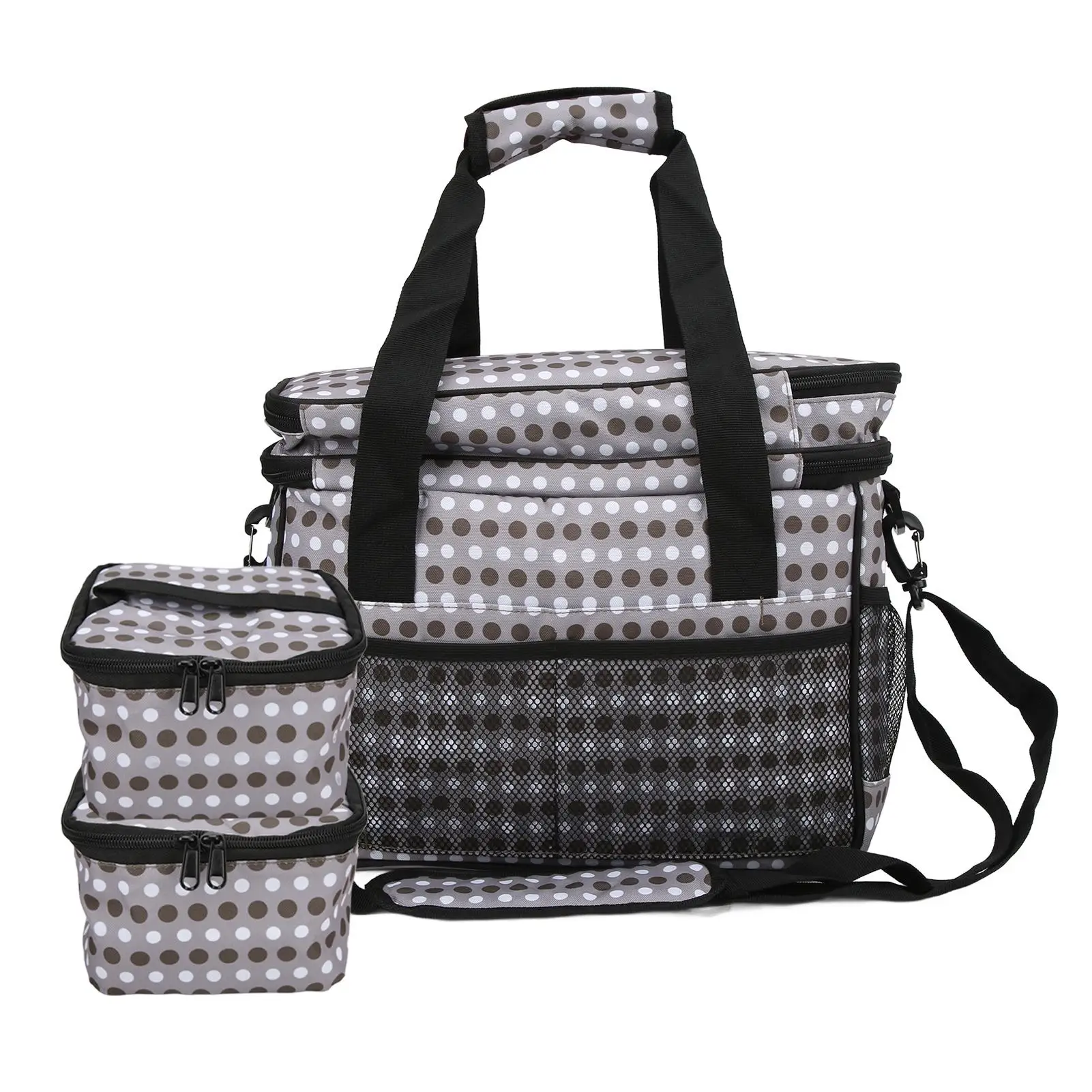 Foldable Double Layer Pet Travel Bag - Durable Oxford Cloth, Breathable & Cushioned Portable Storage Solution