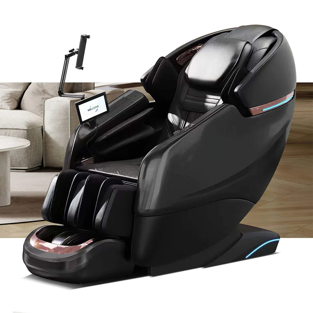 

New Luxury Shiatsu Zero Gravity Massager Chair SL Track 4D Full Body Massager Chair for Body