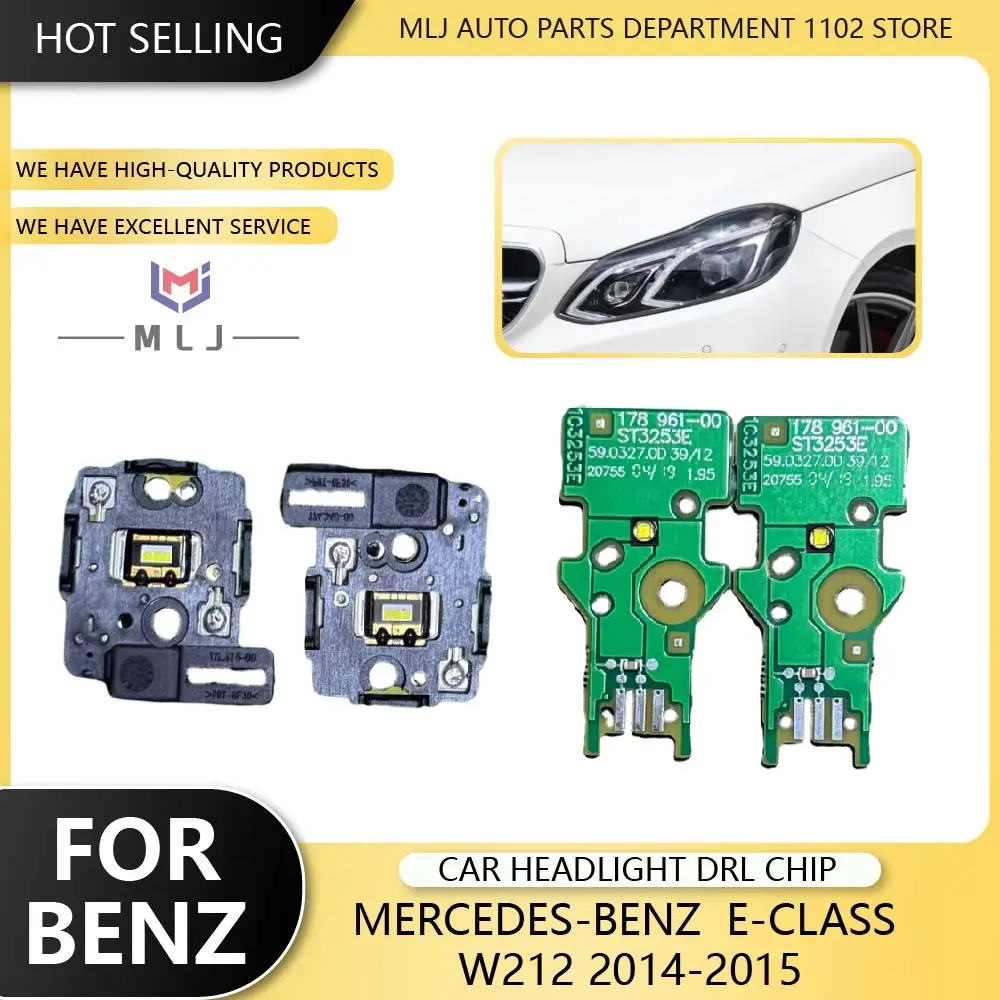 

White Angel Eyes DRL Chip For Mercedes Benz E-Class W212 2014-2015 Car Accessories Headlight Chip LED Board White Light Source