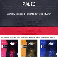 PALIO AK47 tenis de mesa lazo de goma ofensivo rojo azul amarillo AK-47 AK 47 Spin Attack Ping Pong esponja goma Original de ping pong