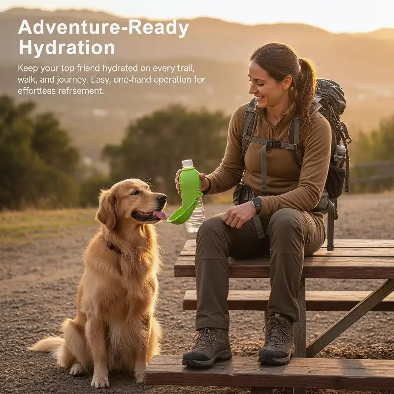Portable Silicone Pet Drinking Cup Collapsible Foldable Dog Water Dispenser Bowl for Outdoor Activities Travel Walks