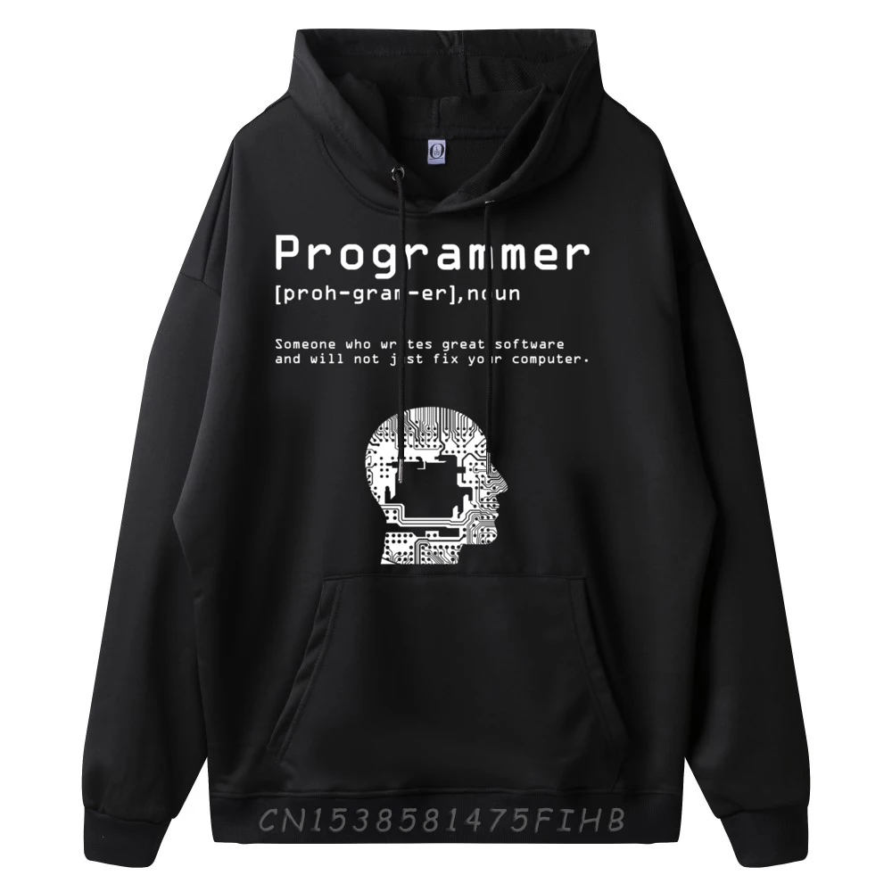 Programmer Computer Science Nerd Teacher Coding Gamer Black Hoodie Graphic Tees Hoodie Men Pullover