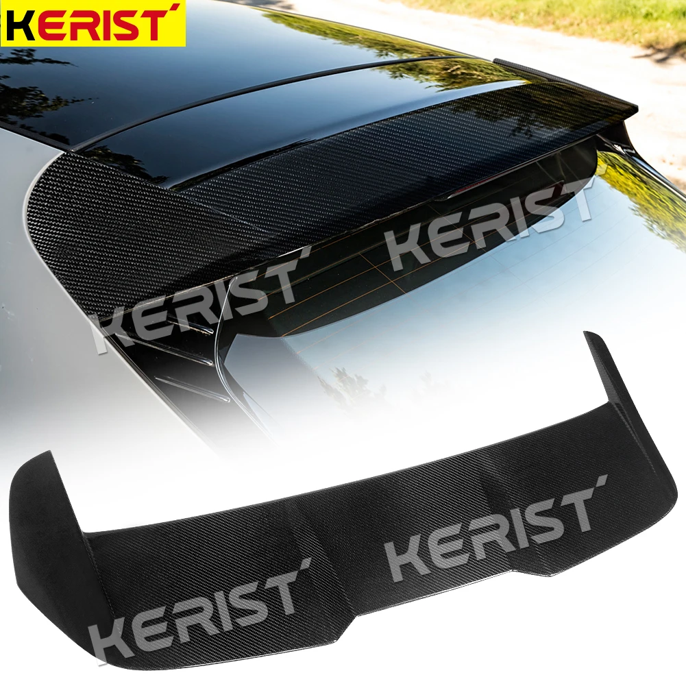 carbon fiber Top Wing Rear Trunk spoiler  For Porsche Taycan Turismo 4S Turbo S rear lip / trunk 2019-up