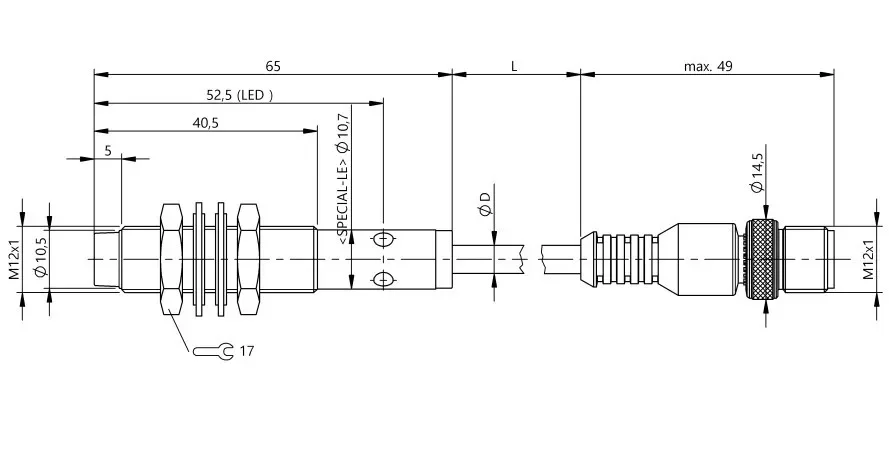 BAWM12MF2-UAC40F-BP00,5-GS04 Sensor BAW0015 Original