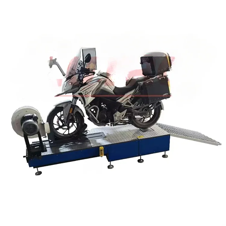 Motorcycle Diagnostic Machine Singal- Roller Motorcycle Chassis Dynamometer For 2 Wheel