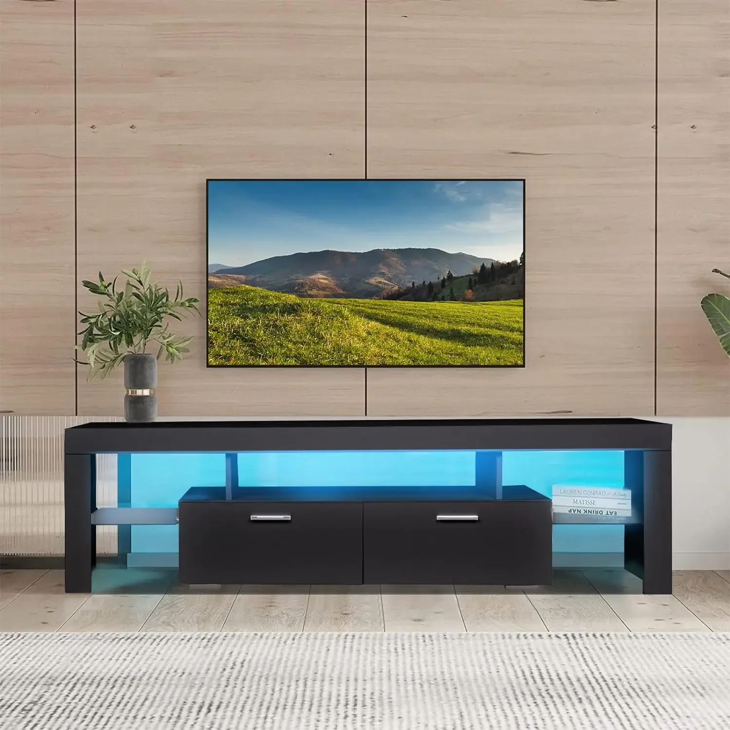 LED TV Stand for Televisions up to 55 Inchs