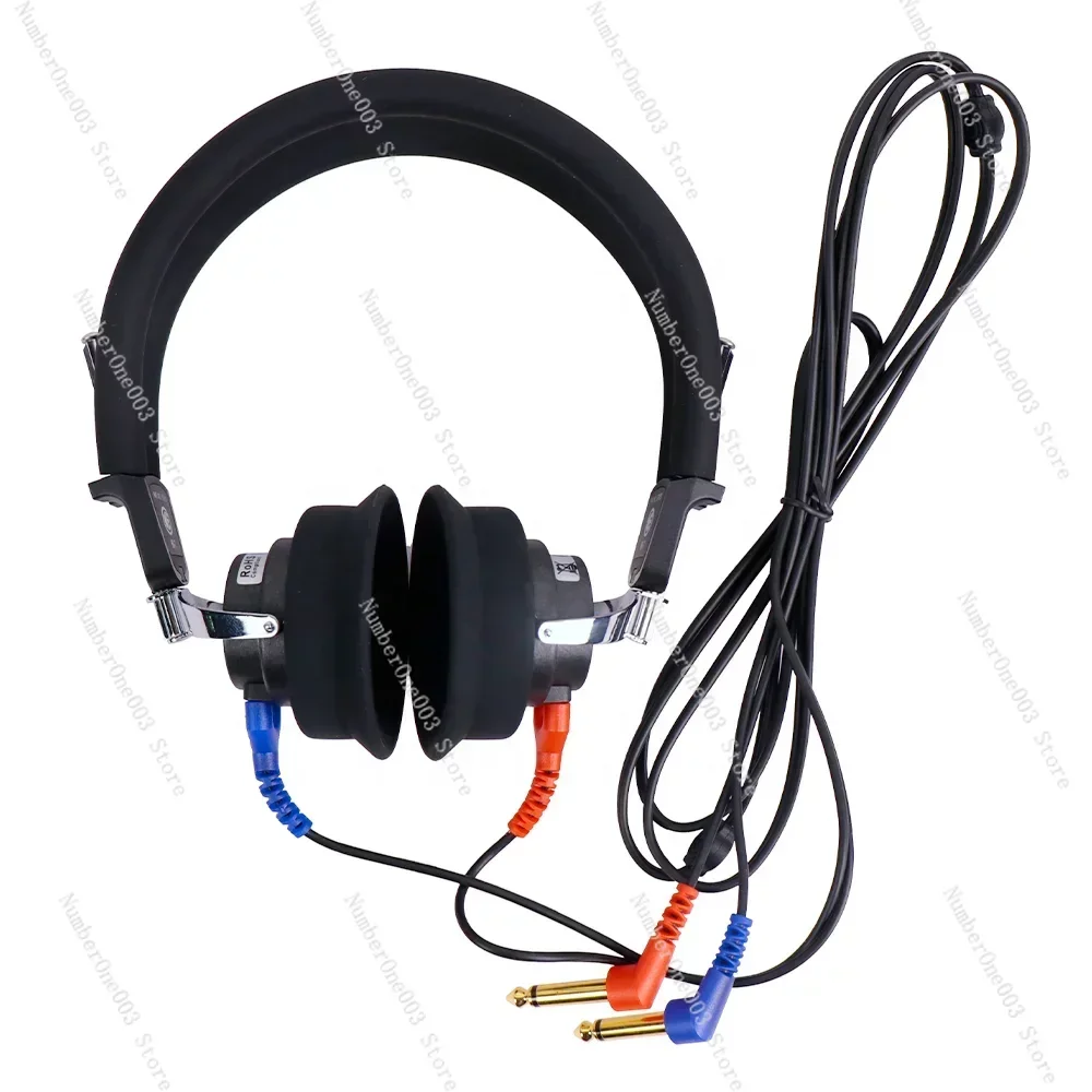 Portable TDH39 Audiometer Earphone Air Transducers Headsets for Hearing Test