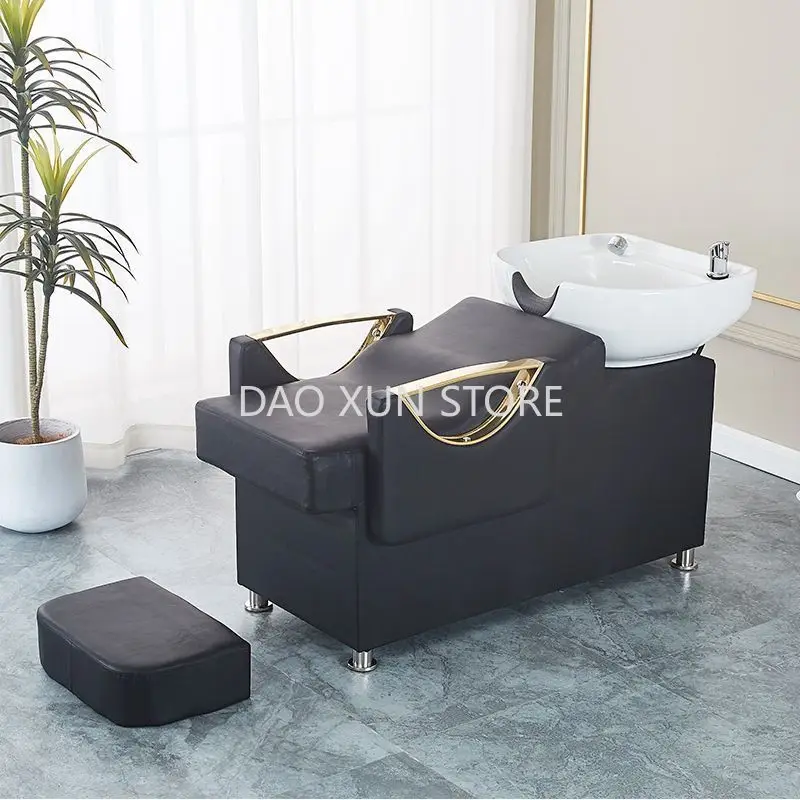 Head Spa Shampoo Sink Chair Hair Salon japanese Hair Washing Station Chair Minimalistic cabeceiras Salon Equipment MQ50SC