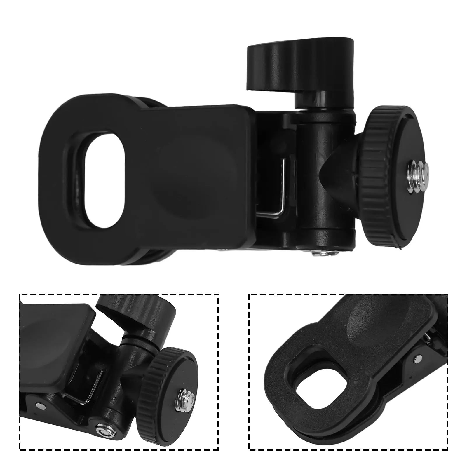 Photography Sports Camera Bracket Clip Mini Expansion 1/4 Screw Mobile Phone Computer Photography Light Mounting Clip Adapter