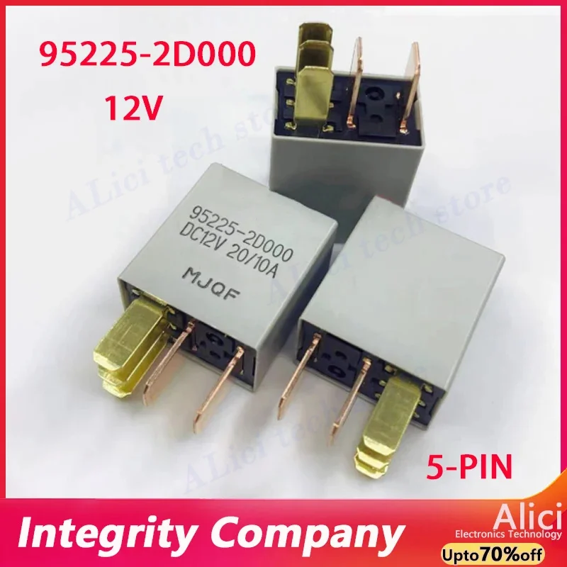 2PCS NEW relay 95224-2D000 95225-2D000 95230-3A400 95224 2D000 4PIN Auto headlamp wiper air conditioning fan DC12V relay