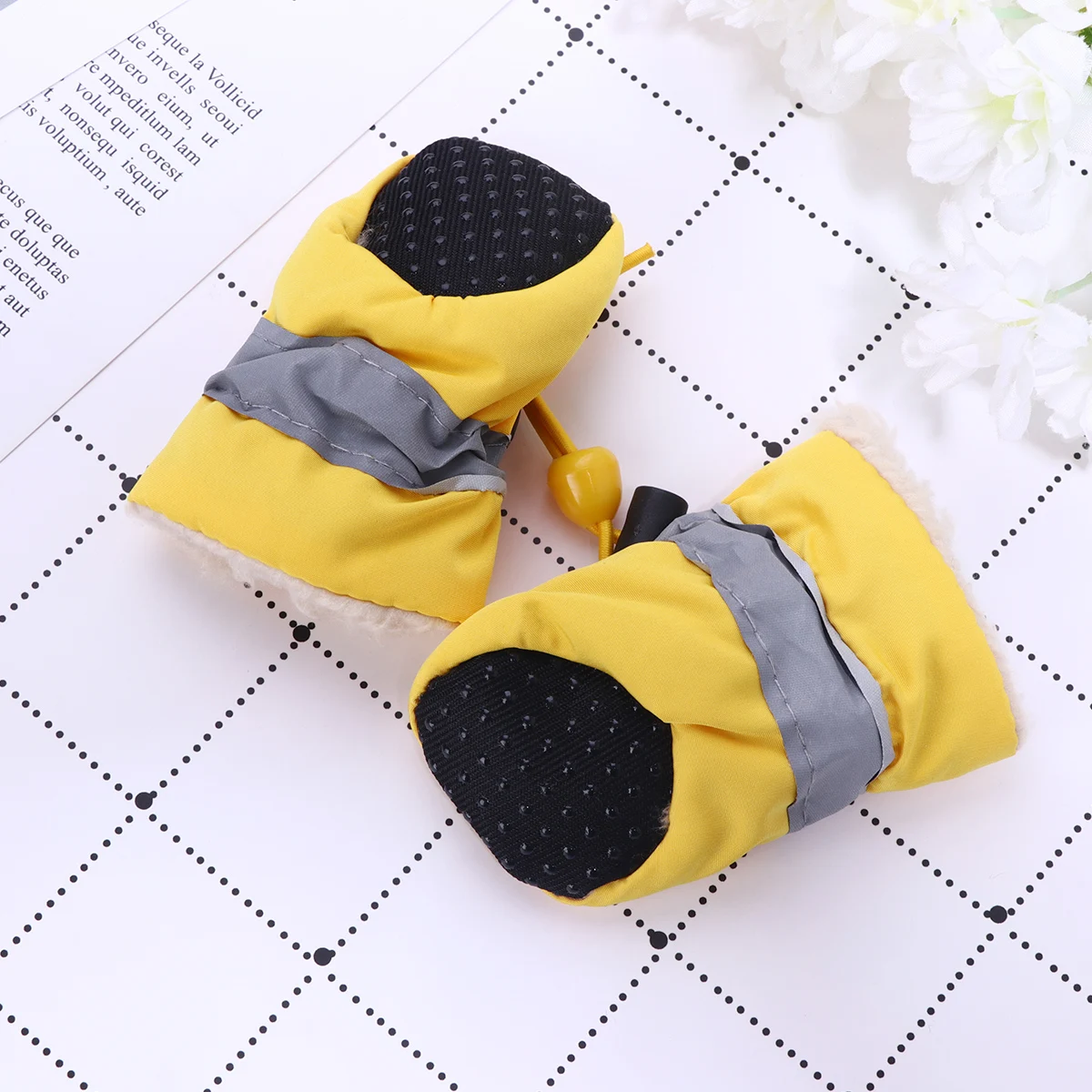 

Anti-slip Pet Shoe Cover Dog Booties for Winter Doggy Shoes Small Dogs Breathable