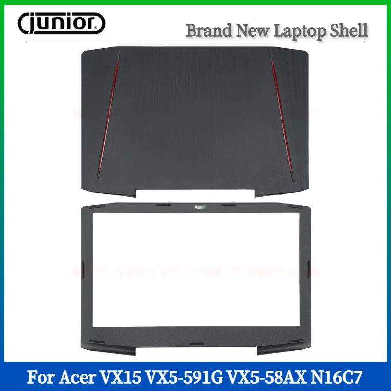 

New For Acer VX15 VX5-591G VX5-58AX N16C7 LCD Back Cover AP1TY000100 /Front Bezel AP1TY000500
